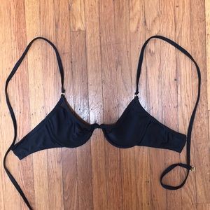 Black Cenote Swim Top